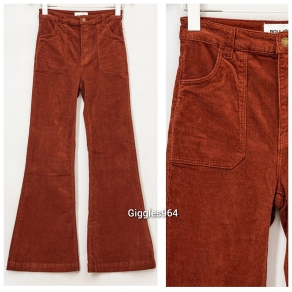 Rolla's East Coast Flare Cords Corduroy Pants Jeans - Picture 10 of 16